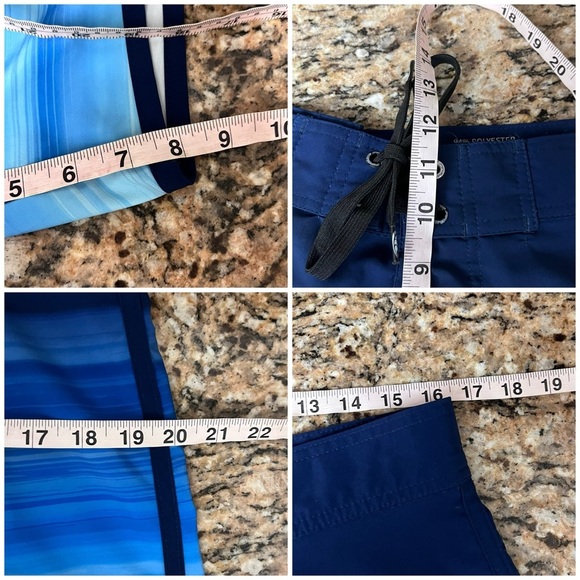 Pipeline Men's Board Shorts 20" Outseam Size 32 Beach Coastal Hippie Surfer - Picture 3 of 6